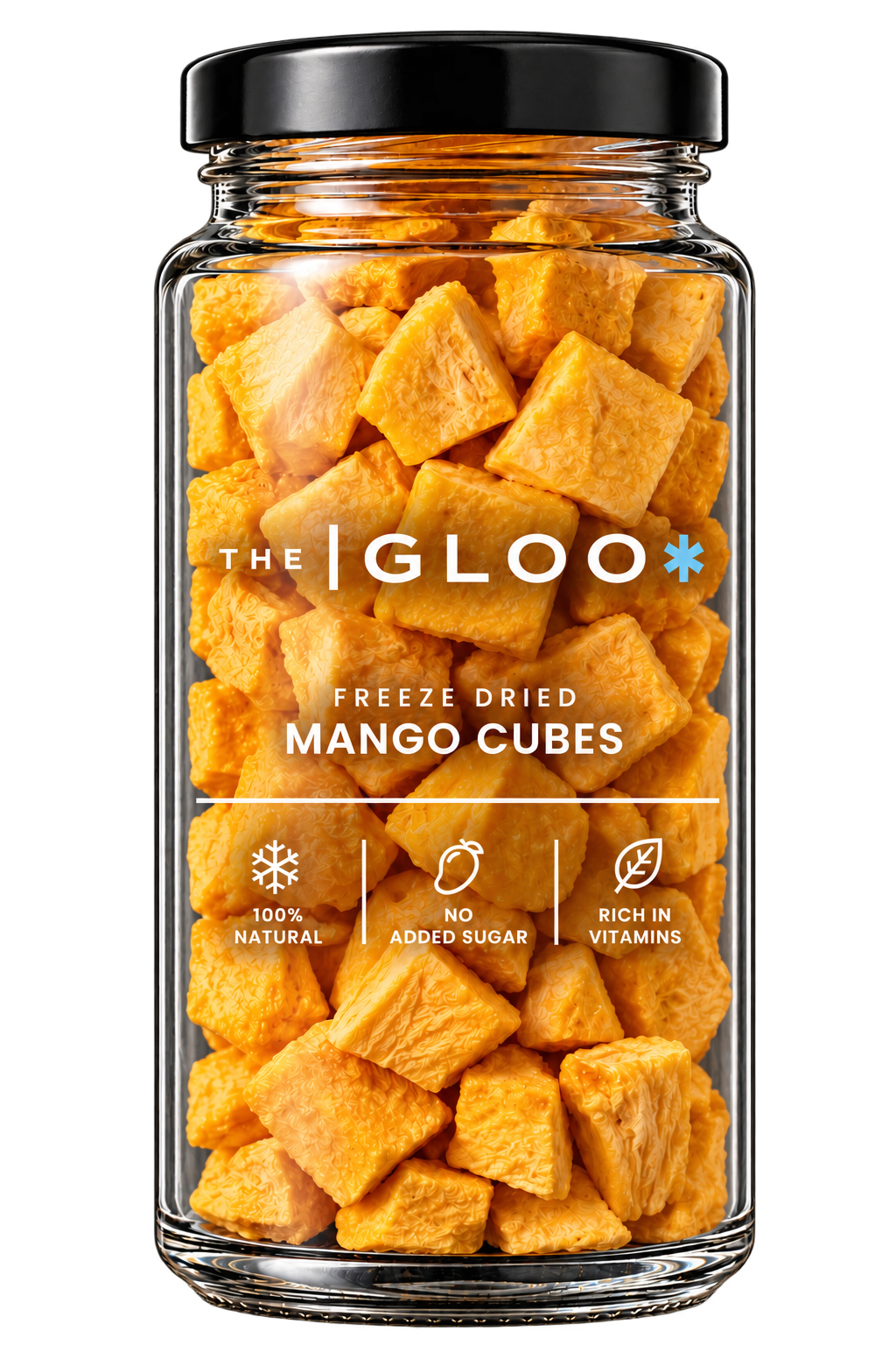 FREEZE DRIED MANGO CUBES