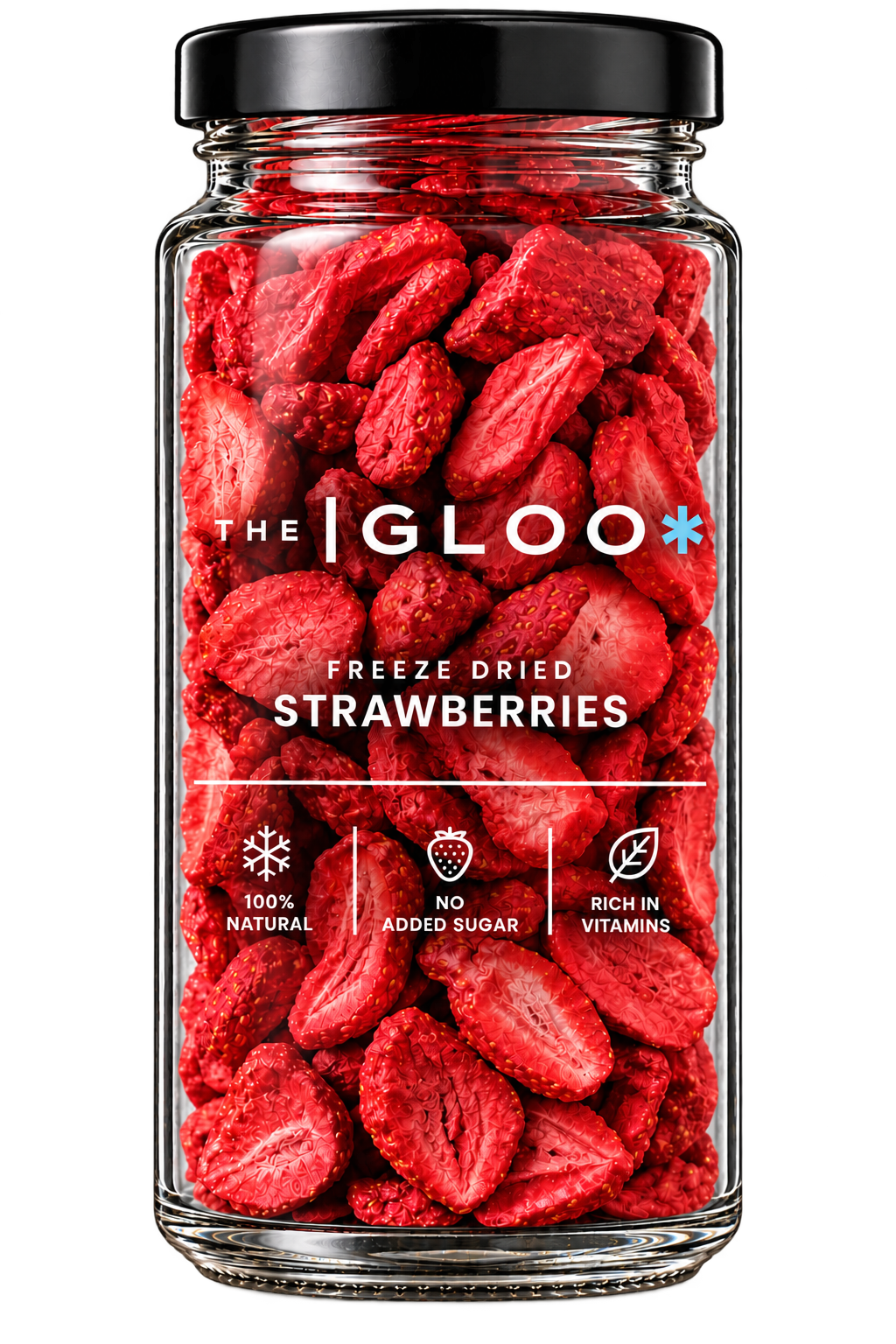 FREEZE DRIED STRAWBERRY SLICES