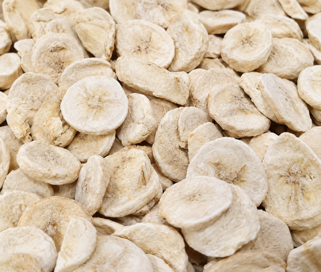 FREEZE DRIED BANANA CUBES